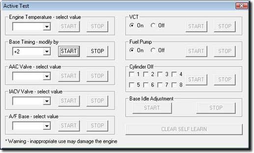 nissan data scan what is clear self learn