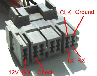 14-pin connector correspondence